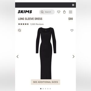 Skims dress